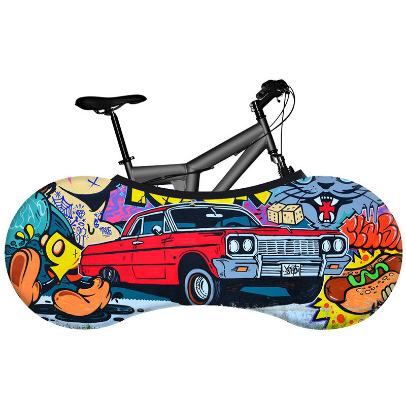 JMT-389066 Doodle Bicycle Frame Protector - Durable Guard for Enhanced Bike Safety