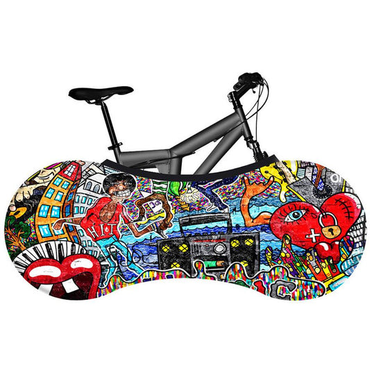 JMT-389066 Doodle Bicycle Frame Protector - Durable Guard for Enhanced Bike Safety