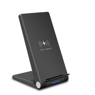 JMT-389194 15W Fast Wireless Charger for QI-Compatible Mobile Phones, 1m Cable, ABS Material, Black/White