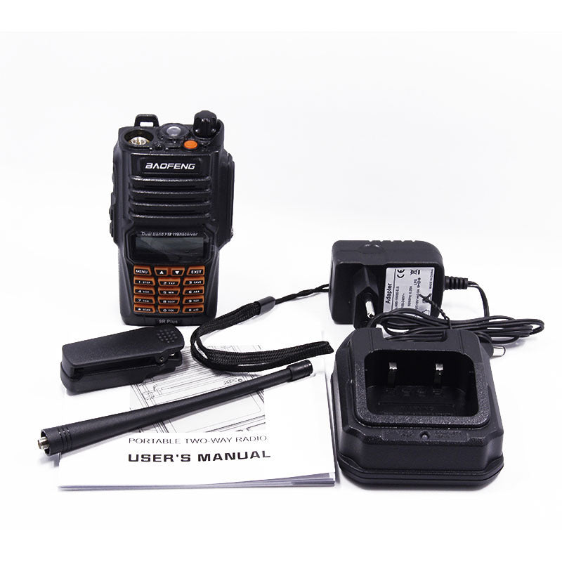 JMT-389194 Waterproof Handheld Intercom with 8W Power, 128 Channels, and 2200mAh Battery Power