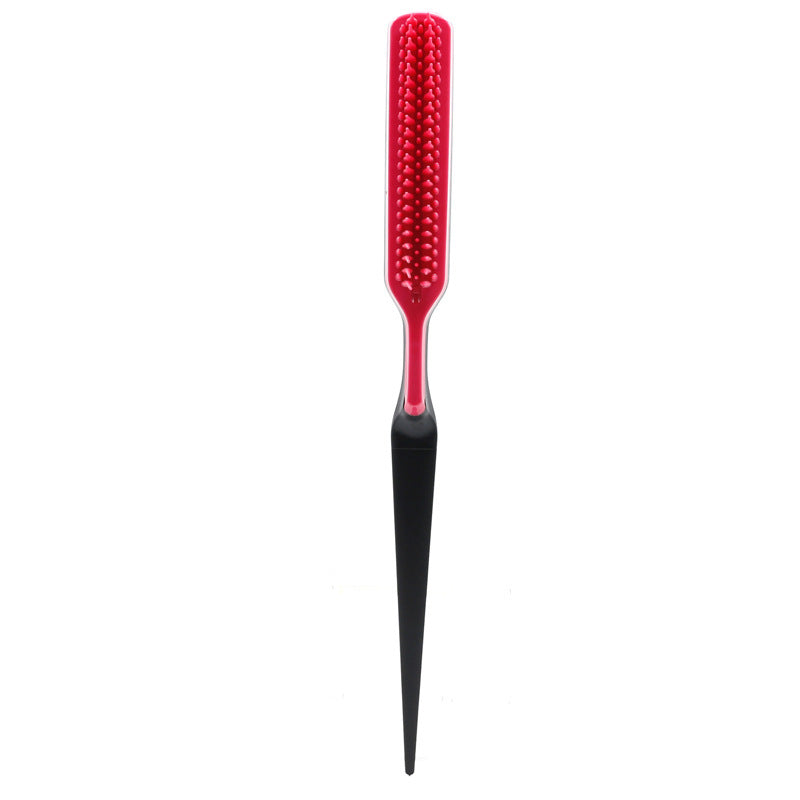 JMT-389258 Fluffy Shaped Styling Comb - ABS Material, 20cm, Available in Yellow, Blue, Red, White, Green