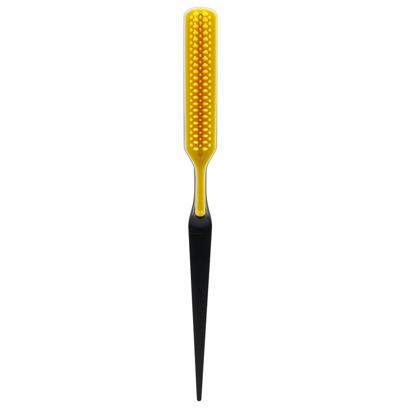 JMT-389258 Fluffy Shaped Styling Comb - ABS Material, 20cm, Available in Yellow, Blue, Red, White, Green