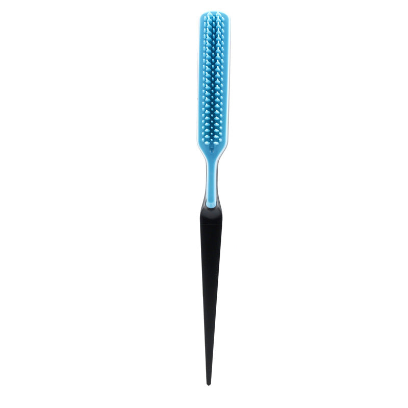 JMT-389258 Fluffy Shaped Styling Comb - ABS Material, 20cm, Available in Yellow, Blue, Red, White, Green