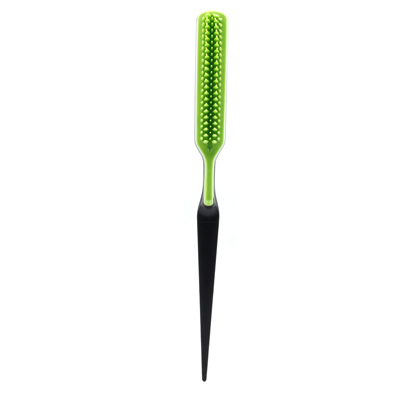 JMT-389258 Fluffy Shaped Styling Comb - ABS Material, 20cm, Available in Yellow, Blue, Red, White, Green