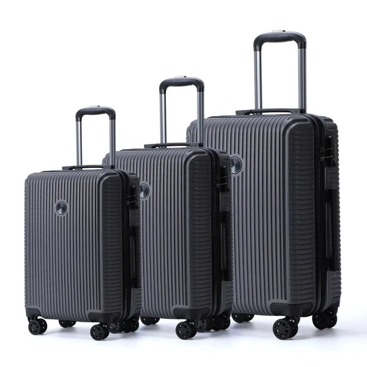 JMT-389578 Durable ABS Hard Shell Travel Luggage Suitcase Set for Hassle-Free Packing