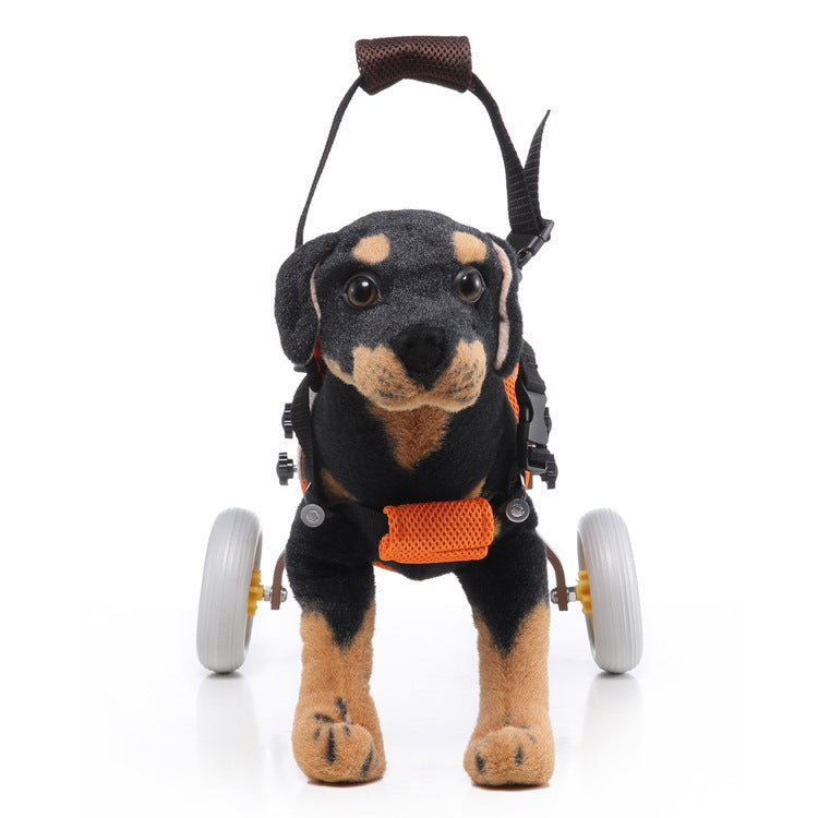 JMT-389834 Adjustable Pet Wheelchair for Dogs - Support for Disabled Pets, Suitable for 4-9KG