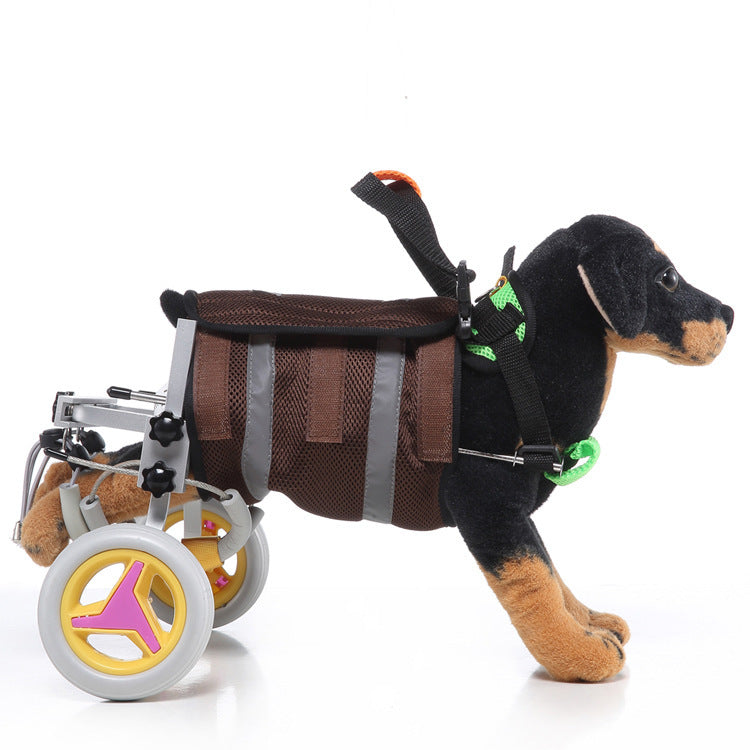 JMT-389834 Adjustable Pet Wheelchair for Dogs - Support for Disabled Pets, Suitable for 4-9KG