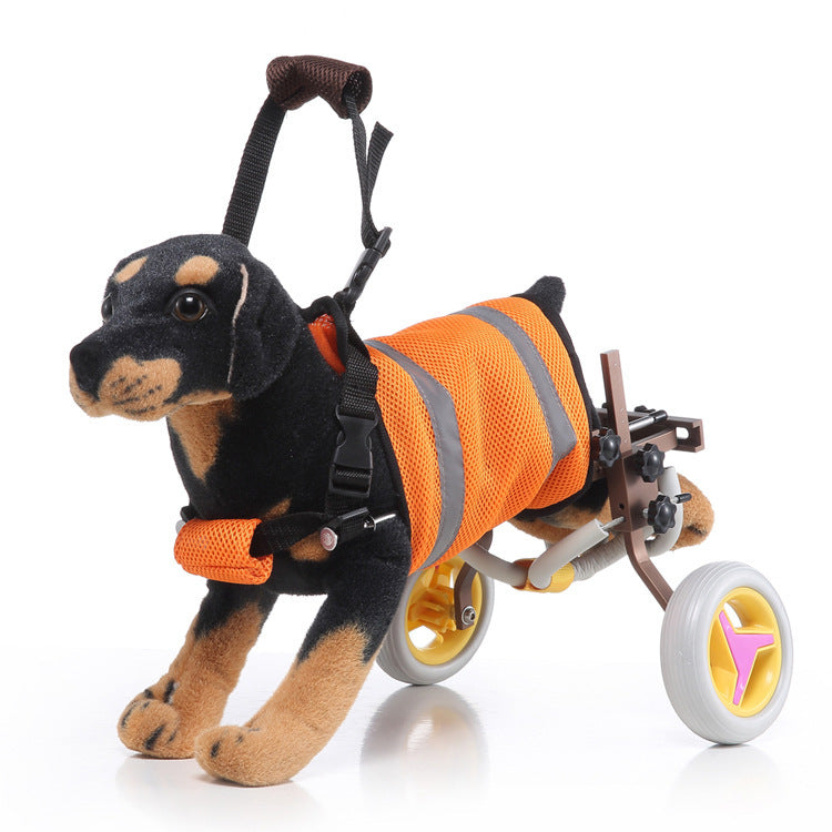 JMT-389834 Adjustable Pet Wheelchair for Dogs - Support for Disabled Pets, Suitable for 4-9KG