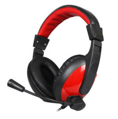 JMT-389834 Wired Stereo Gaming Headset for Music and PC Use with 3.5mm Plug