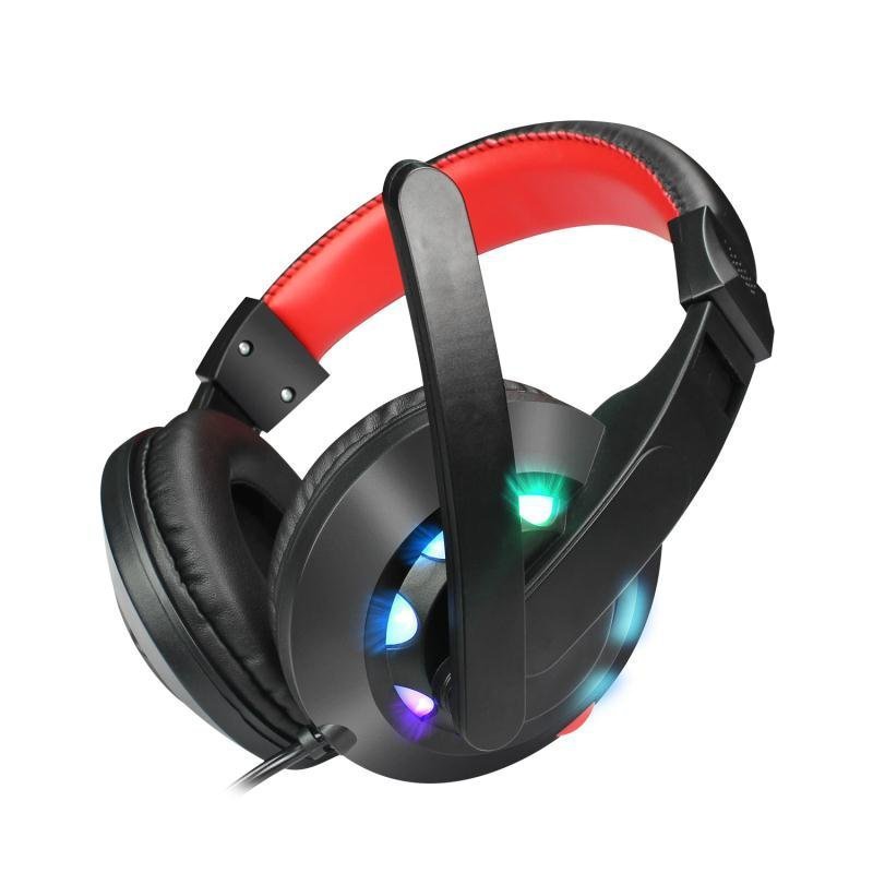 JMT-389834 Wired Stereo Gaming Headset for Music and PC Use with 3.5mm Plug