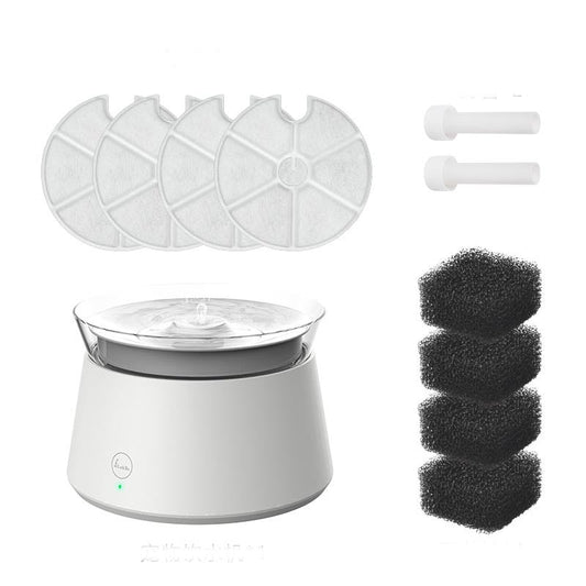 JMT-390026 Intelligent Pet Water Dispenser with Filter Options and Nail Clippers - Multiple Colors Available