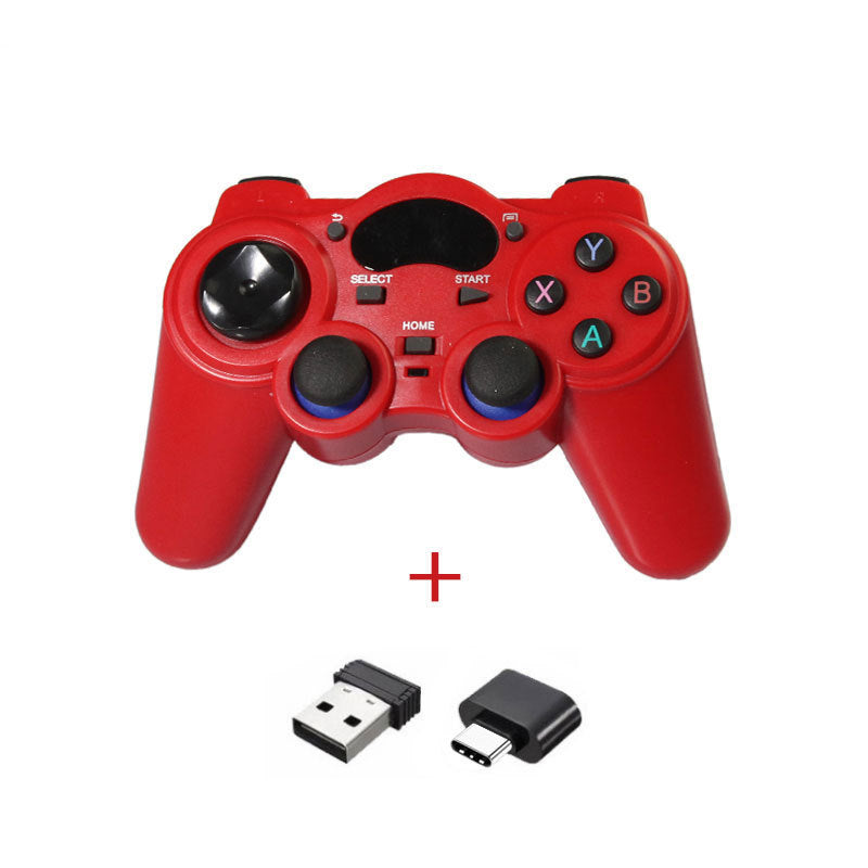 JMT-390474 Wireless Gamepad Controller for Android Devices, Smart TVs, and PCs - Multi-Platform Compatibility, Ergonomic Design