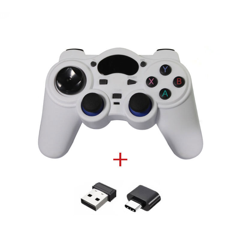JMT-390474 Wireless Gamepad Controller for Android Devices, Smart TVs, and PCs - Multi-Platform Compatibility, Ergonomic Design