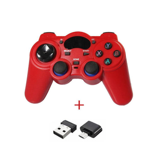 JMT-390474 Wireless Gamepad Controller for Android Devices, Smart TVs, and PCs - Multi-Platform Compatibility, Ergonomic Design