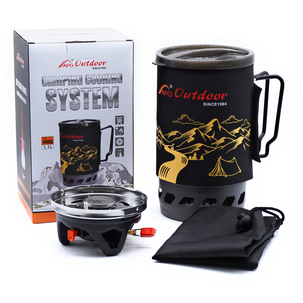 JMT-390858 Compact Portable Gas Stove for Outdoor Cooking and Camping