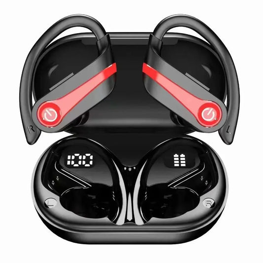 JMT-391178 Cross-Border Q63 TWS In-Ear Wireless Headset with Noise Reduction and LED Light for Sports and Business