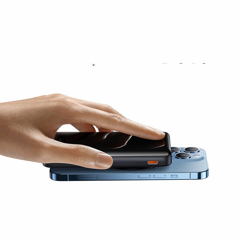 JMT-391178 Slim 3-in-1 Magnetic Power Bank with Wireless Charging - 75% Conversion Rate, Multiple Colors Available