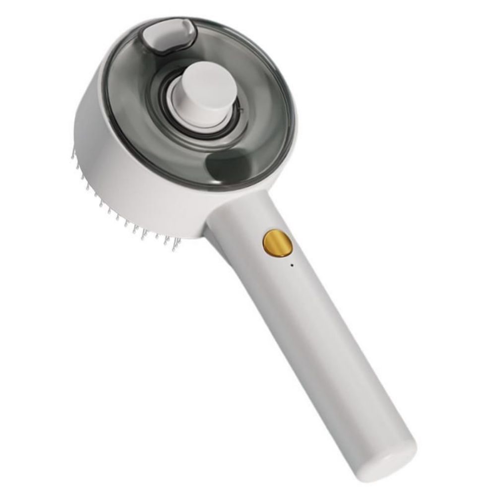 JMT-391242 USB Rechargeable Multifunctional Pet Steam Brush for Dogs and Cats - Defur Comb for Long and Short Hair