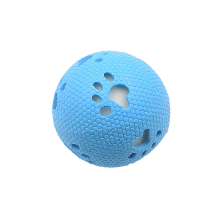 JMT-391306 Luminous TPR Hollow Footprint Ball for Pets - Customizable, 76cm, Multiple Colors Available