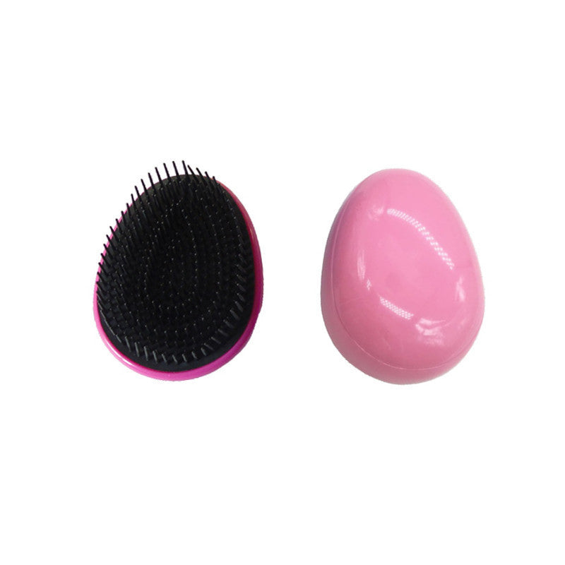 JMT-392138 Smooth Black ABS Massage Comb for Easy Hair Styling