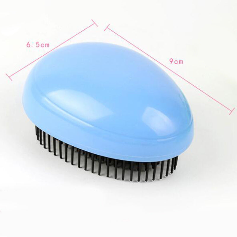 JMT-392138 Smooth Black ABS Massage Comb for Easy Hair Styling