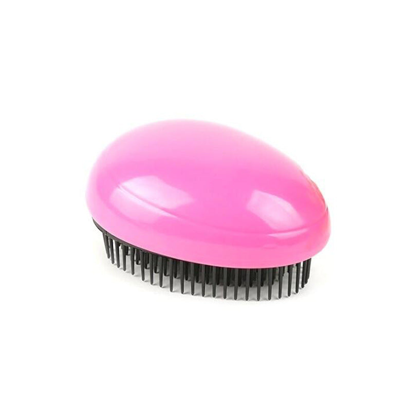JMT-392138 Smooth Black ABS Massage Comb for Easy Hair Styling
