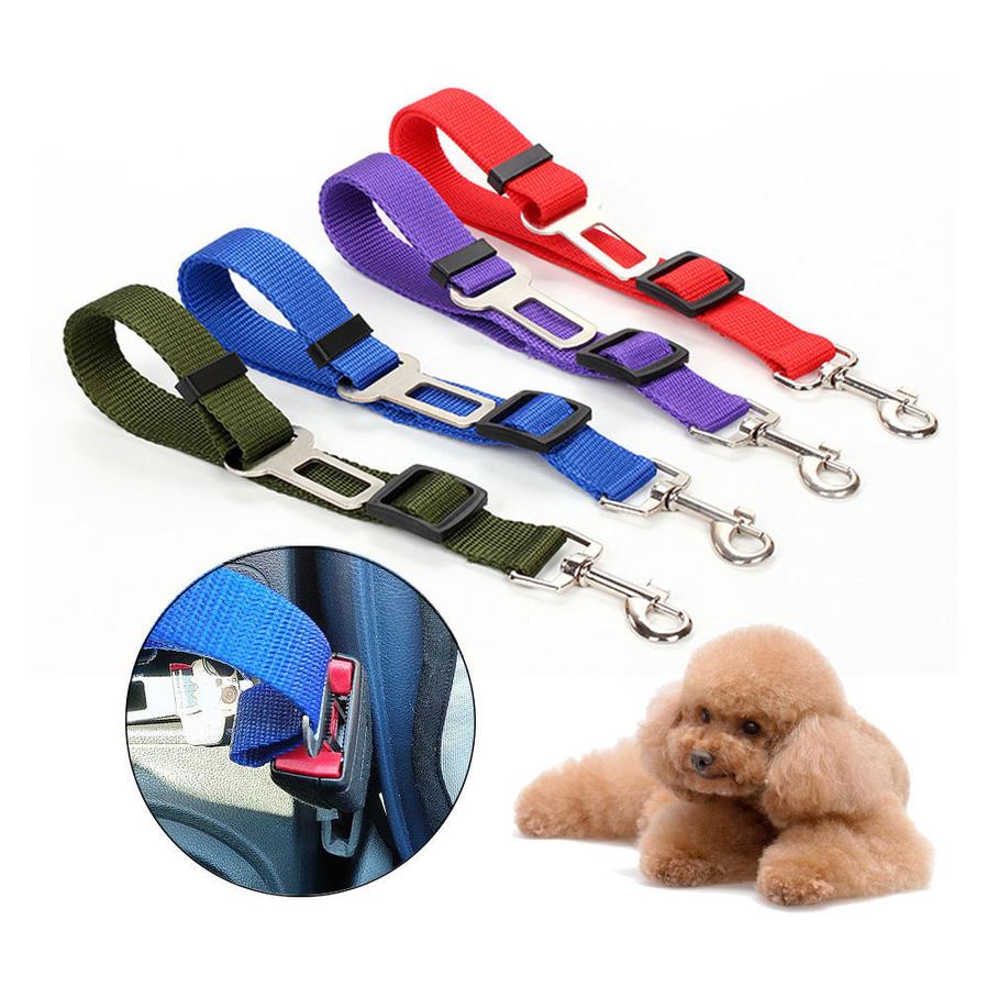 JMT-392650 Adjustable Nylon Pet Safety Belt for Cats and Dogs in Vehicles
