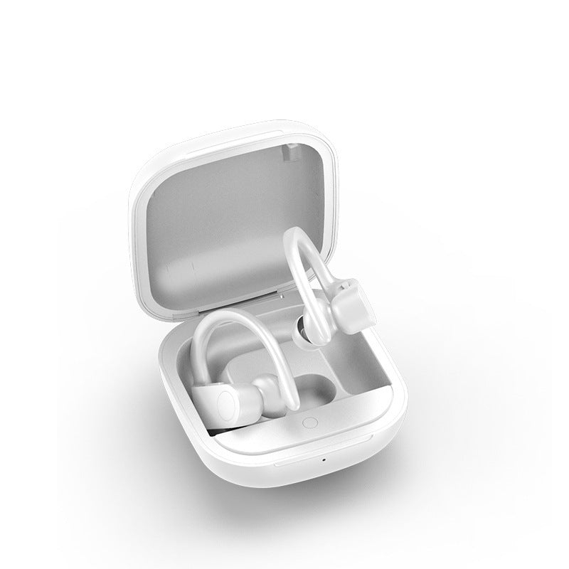 JMT-392650 Wireless Bluetooth TWS Headset with Power Display, Voice Control, and Multi-Point Connection - Stereo Earbuds, Black or White