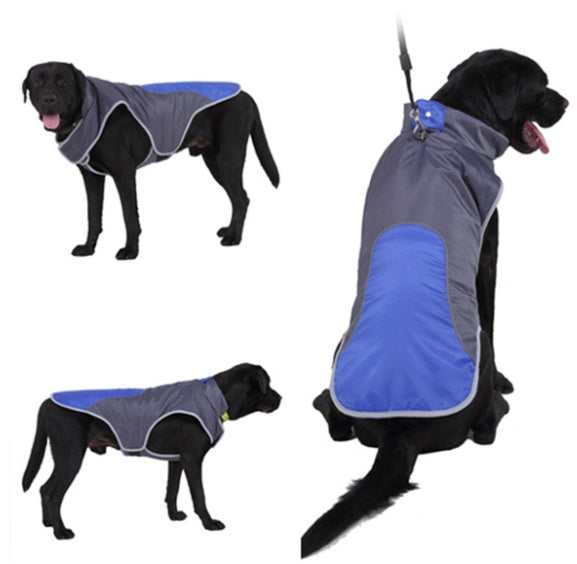 JMT-392778 Reflective Pet Jacket for Dogs – Cotton & Polyester, Casual Windbreaker, Available in Multiple Sizes