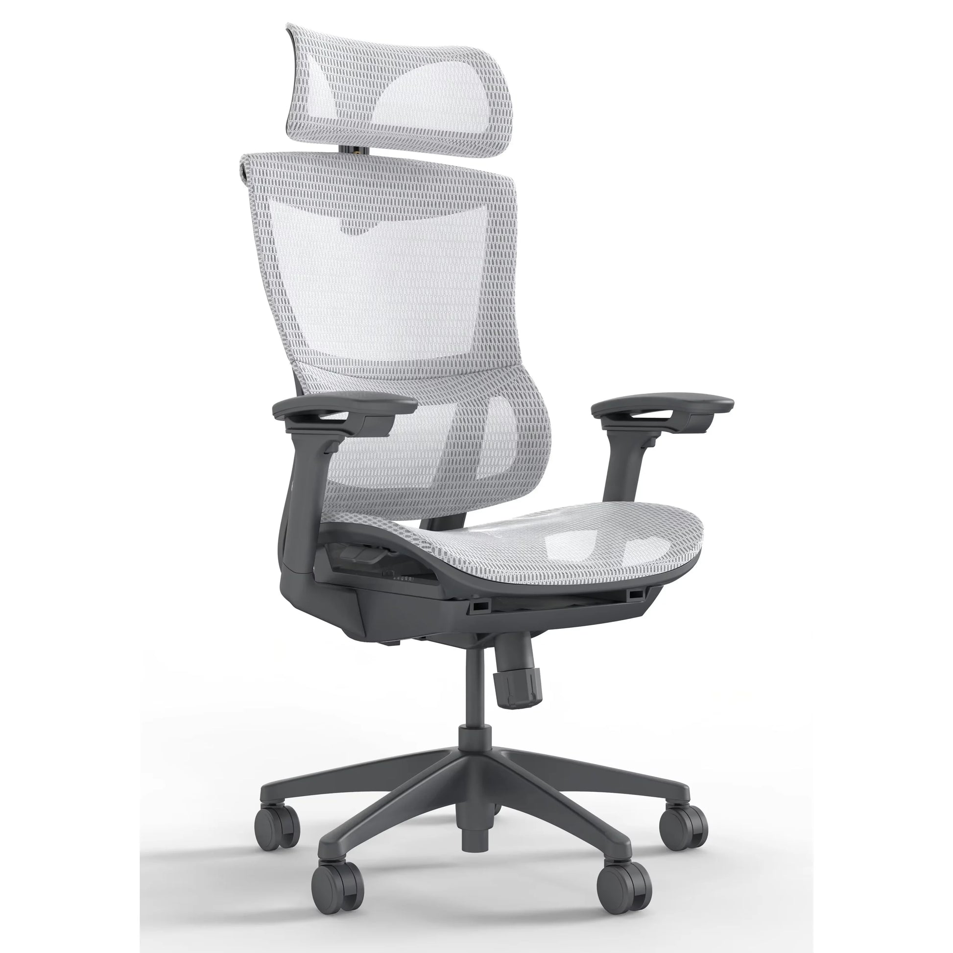 JMT-392906 Ergonomic Mesh Executive Office Chair with Swivel and Fabric Seat for Manager and Reception Desks