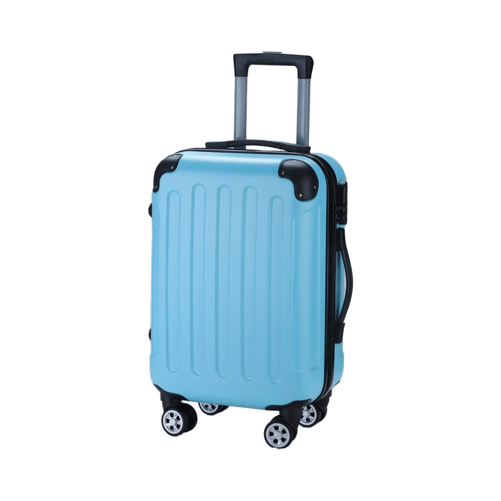 JMT-393354 20 Inch and 24 Inch Wheeled Luggage Set for Travel, Durable Cabin and Suitcase Bags