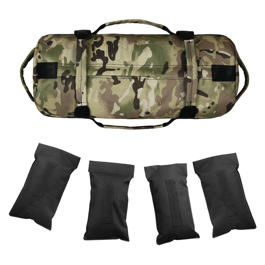 JMT-393354 Camouflage Fitness Weightlifting Gym Bag for Active Lifestyle