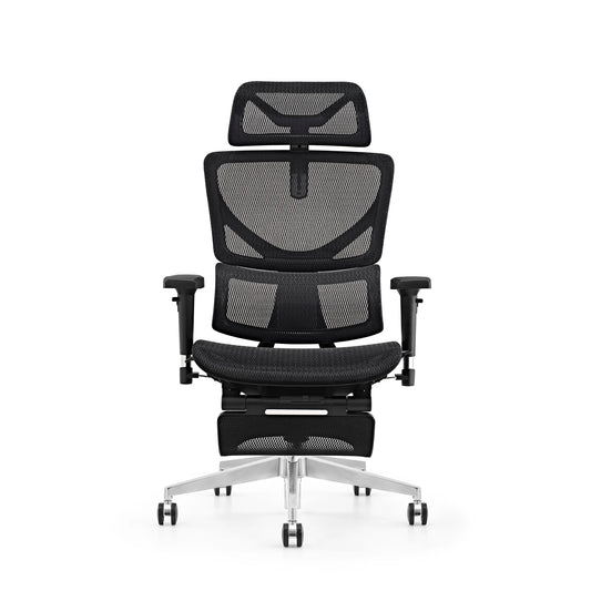 JMT-394058 Ergonomic High Back Executive Office Chair with Footrest and Swivel Function