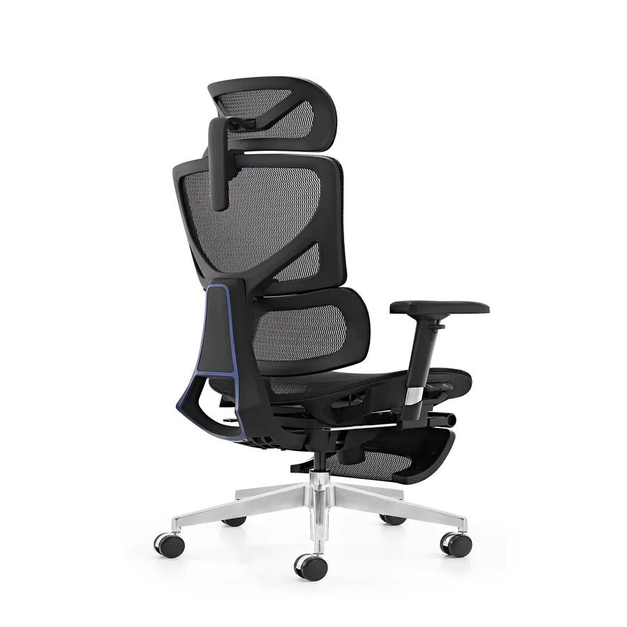JMT-394058 Ergonomic High Back Executive Office Chair with Footrest and Swivel Function