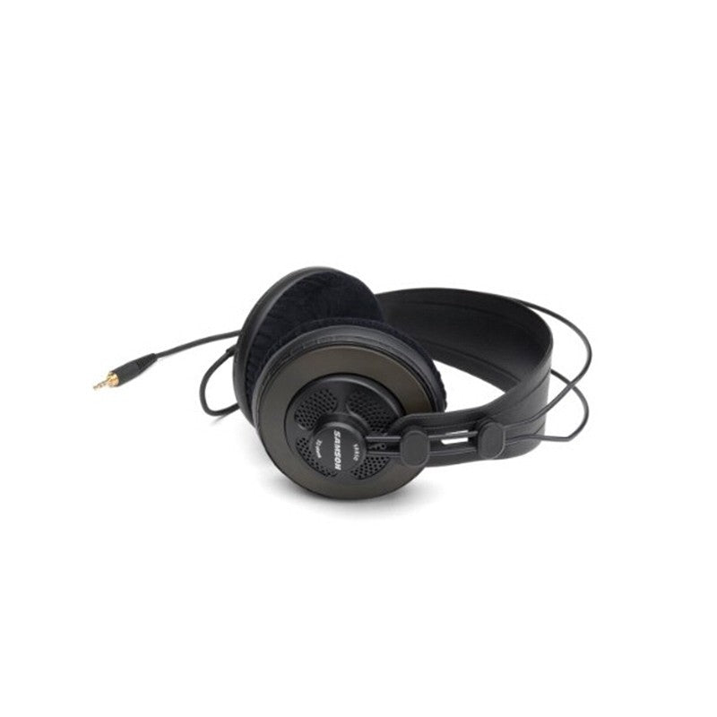 JMT-394122 Samson SR850 Professional Reference Headset with Open Ear Design and Adaptive Adjustment for Studio Use