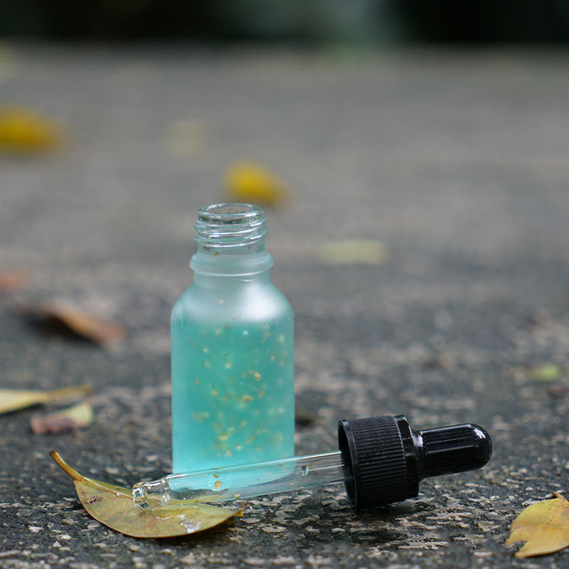 JMT-394442 Blue Copper Peptide Gold Foil Solution 15ml for Pore Minimization and Hydration