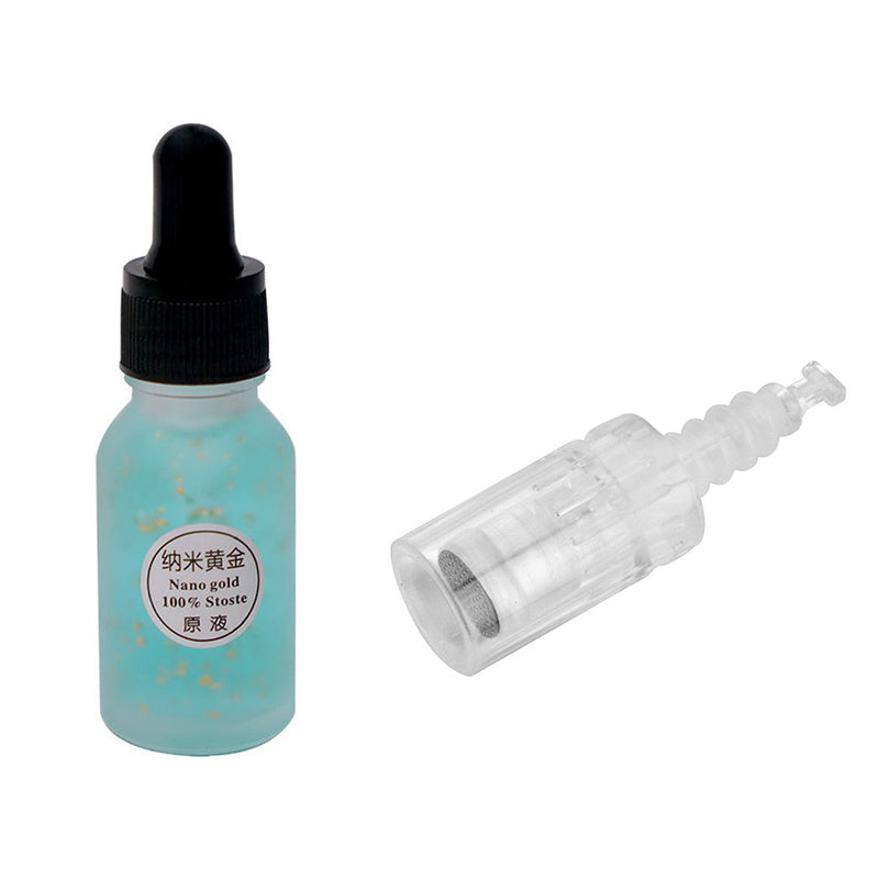 JMT-394442 Blue Copper Peptide Gold Foil Solution 15ml for Pore Minimization and Hydration