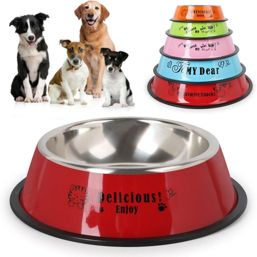 JMT-394634 Automatic Stainless Steel Dog Bowl with Complete Feeding Set – Durable and Easy to Clean