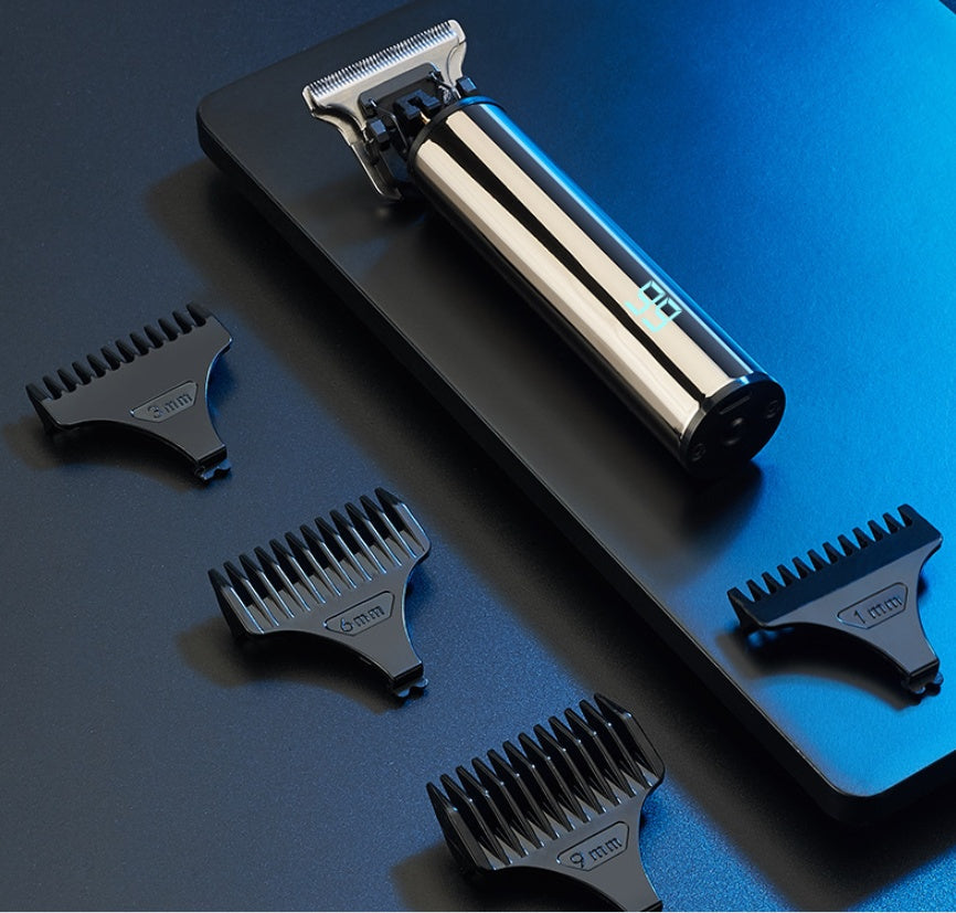 JMT-394698 Portable Electric Hair Clipper with Stainless Steel Blade for Easy Family Haircuts