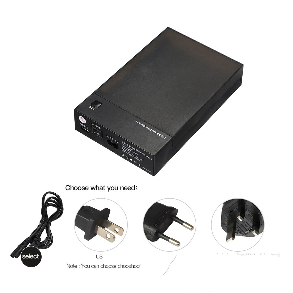 JMT-395274 Portable External Hard Drive Enclosure for Desktop Use