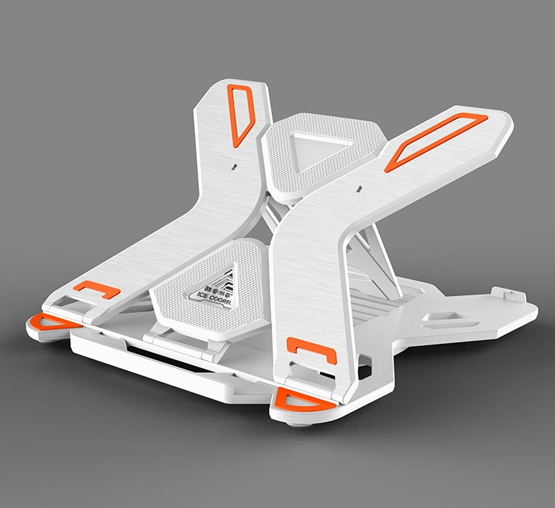 JMT-395466 Notebook Stand with Air Cooling Technology and Mobile Phone Holder in Various Colors
