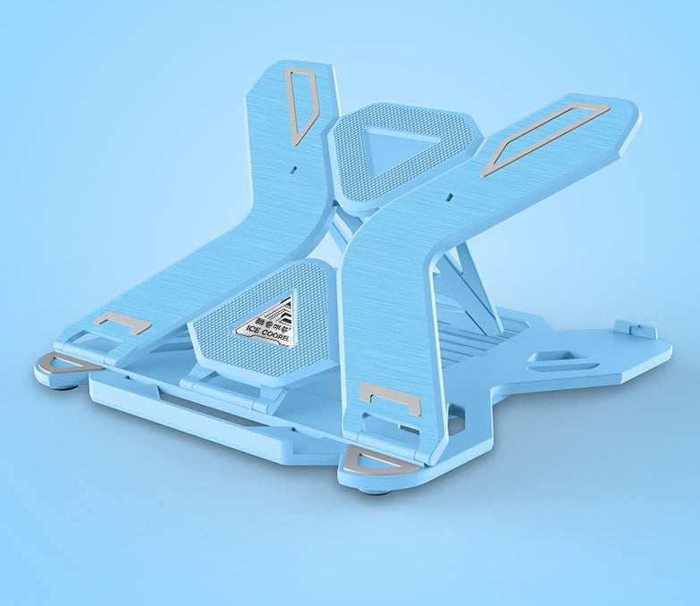 JMT-395466 Notebook Stand with Air Cooling Technology and Mobile Phone Holder in Various Colors