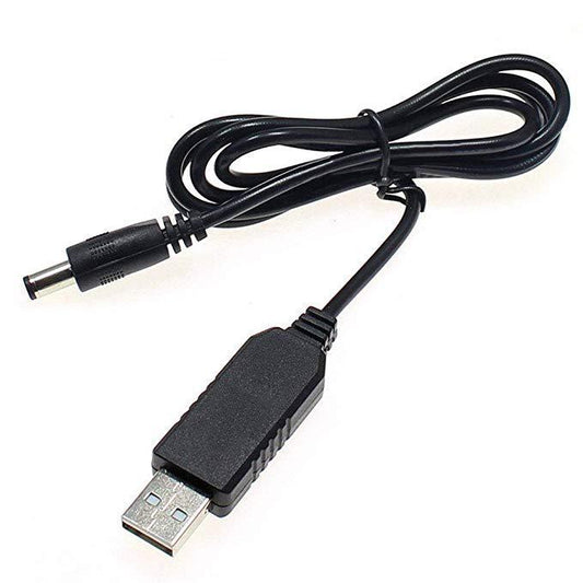 JMT-395786 5V to 12V Power Bank with USB Input and DC Output – Compatible with 5.5x2.1 and 5.5x2.5 Plugs