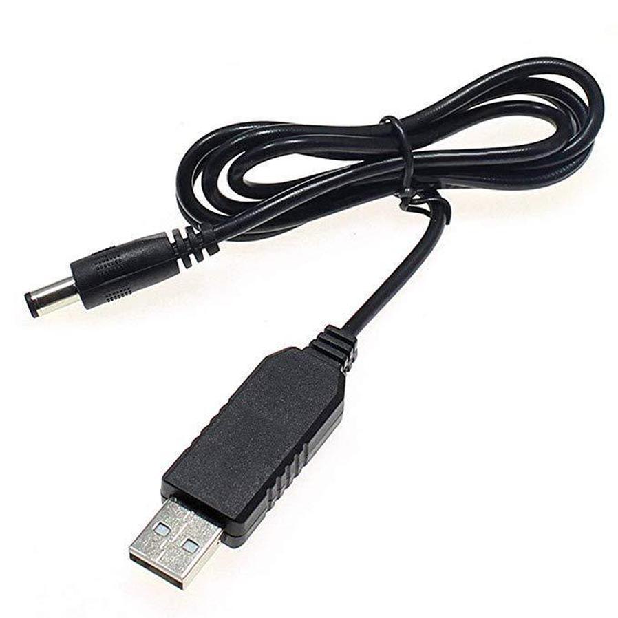 JMT-395786 5V to 12V Power Bank with USB Input and DC Output – Compatible with 5.5x2.1 and 5.5x2.5 Plugs