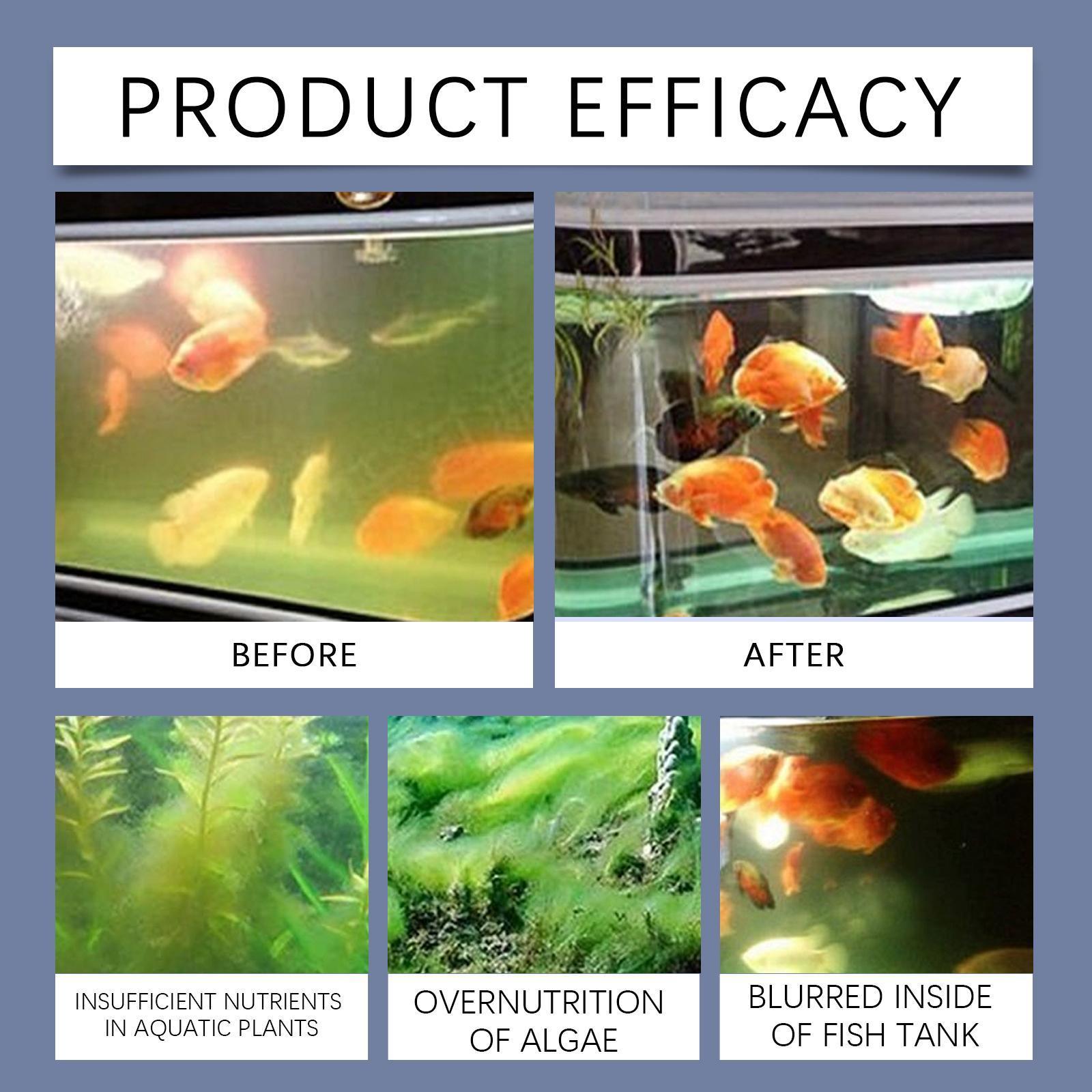 JMT-395786 Fish Tank Water Clarifier for Effective Aquarium Decontamination and Clarity