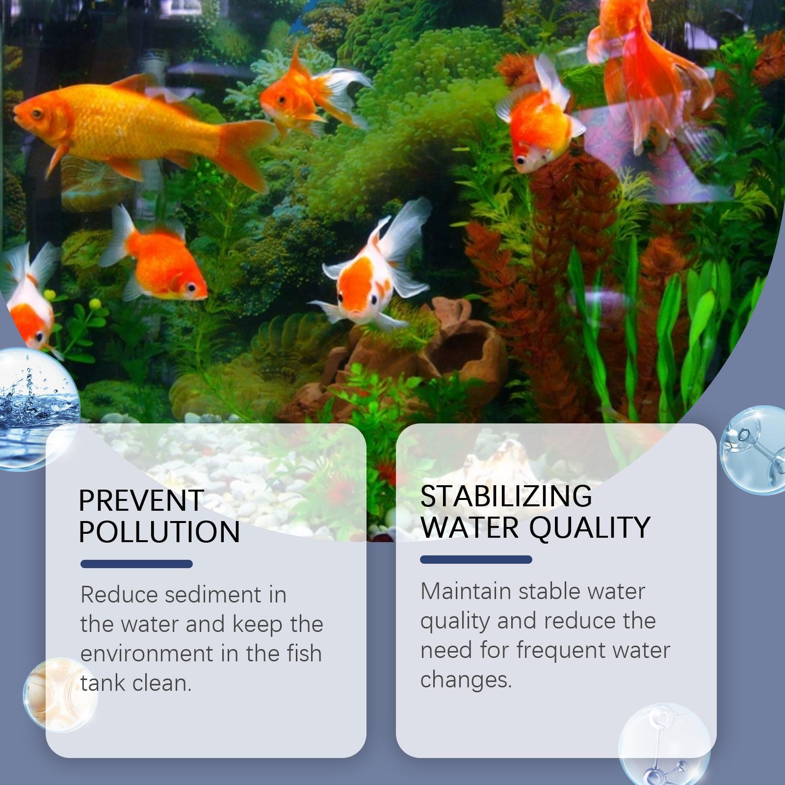 JMT-395786 Fish Tank Water Clarifier for Effective Aquarium Decontamination and Clarity