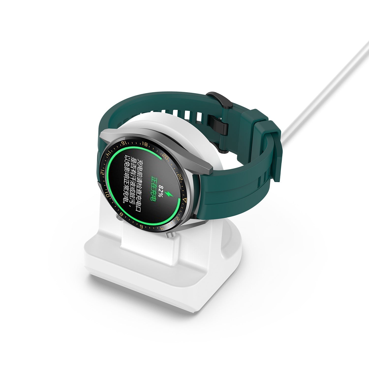 JMT-395786 Silicone Charging Stand for Huawei Watch GT, GT2e, GS Pro
