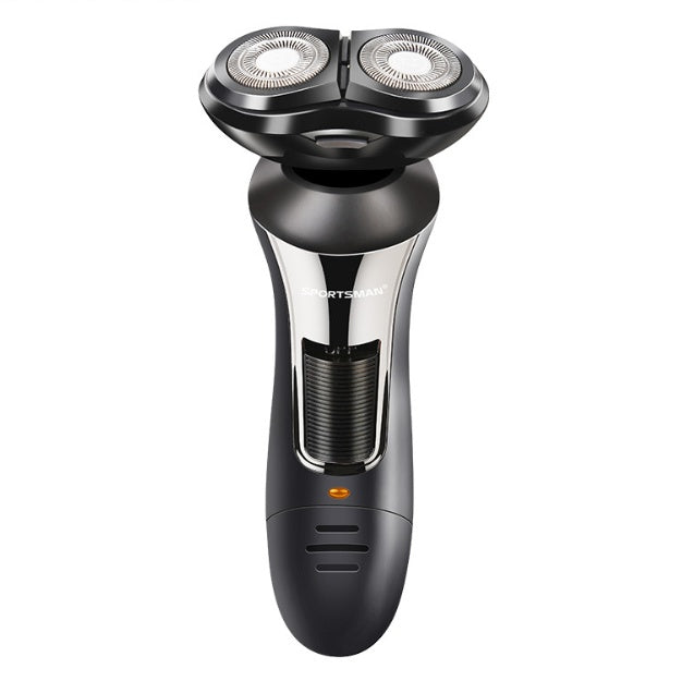 JMT-395850 3-in-1 Rechargeable Electric Rotary Shaver with Floating Cutting Heads for Comfortable Shaving