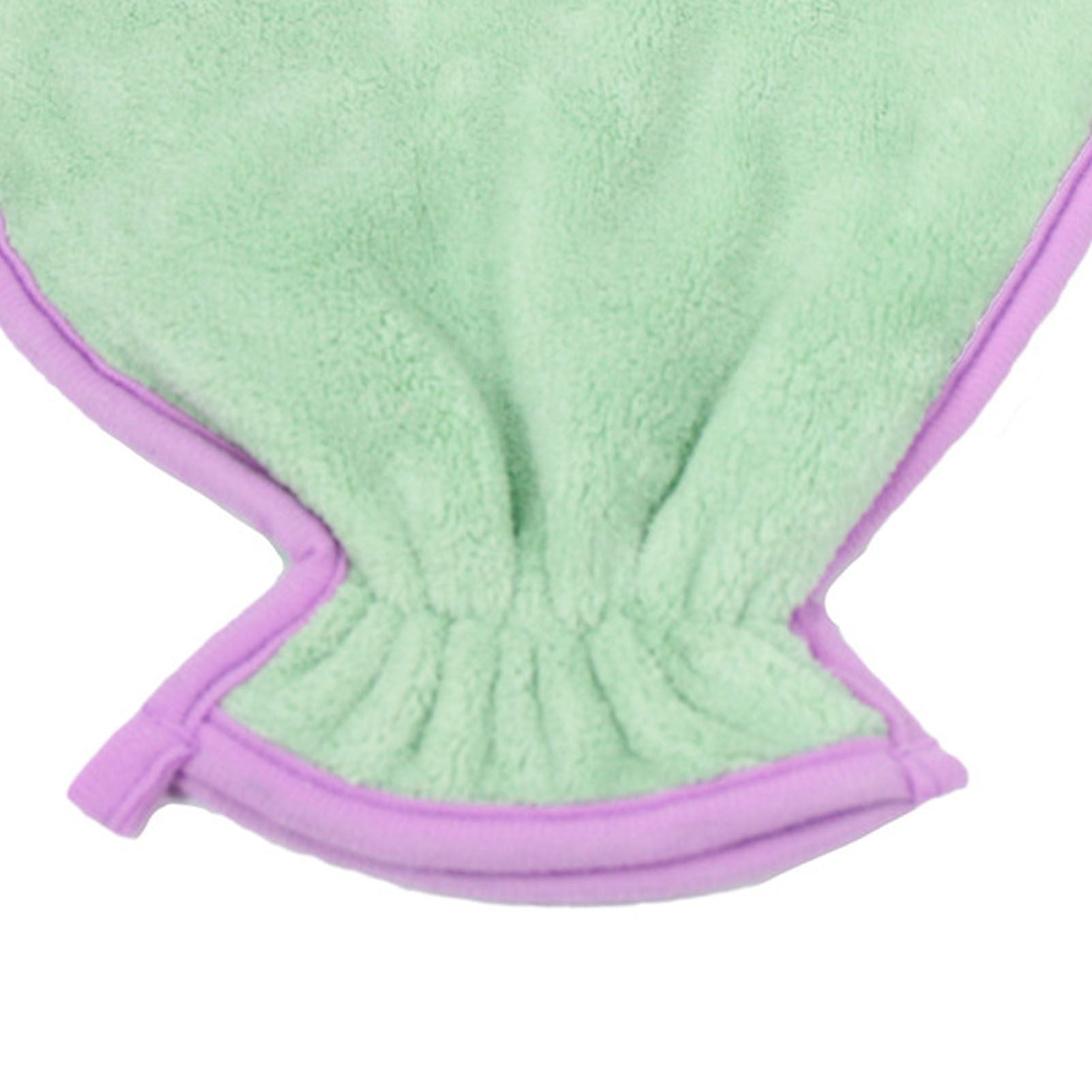 JMT-396234 Ultra-Soft Absorbent Pet Bath Towel Glove for Cats and Dogs - Lightweight Fiber Cleaning Tool