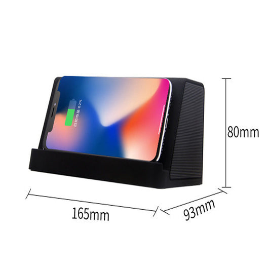 JMT-396298 Wireless Charging Bluetooth Speaker with 4000mAh Battery and Dual 3W Speakers